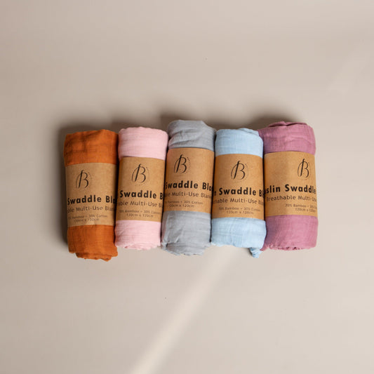 B's Organic Muslin Swaddle